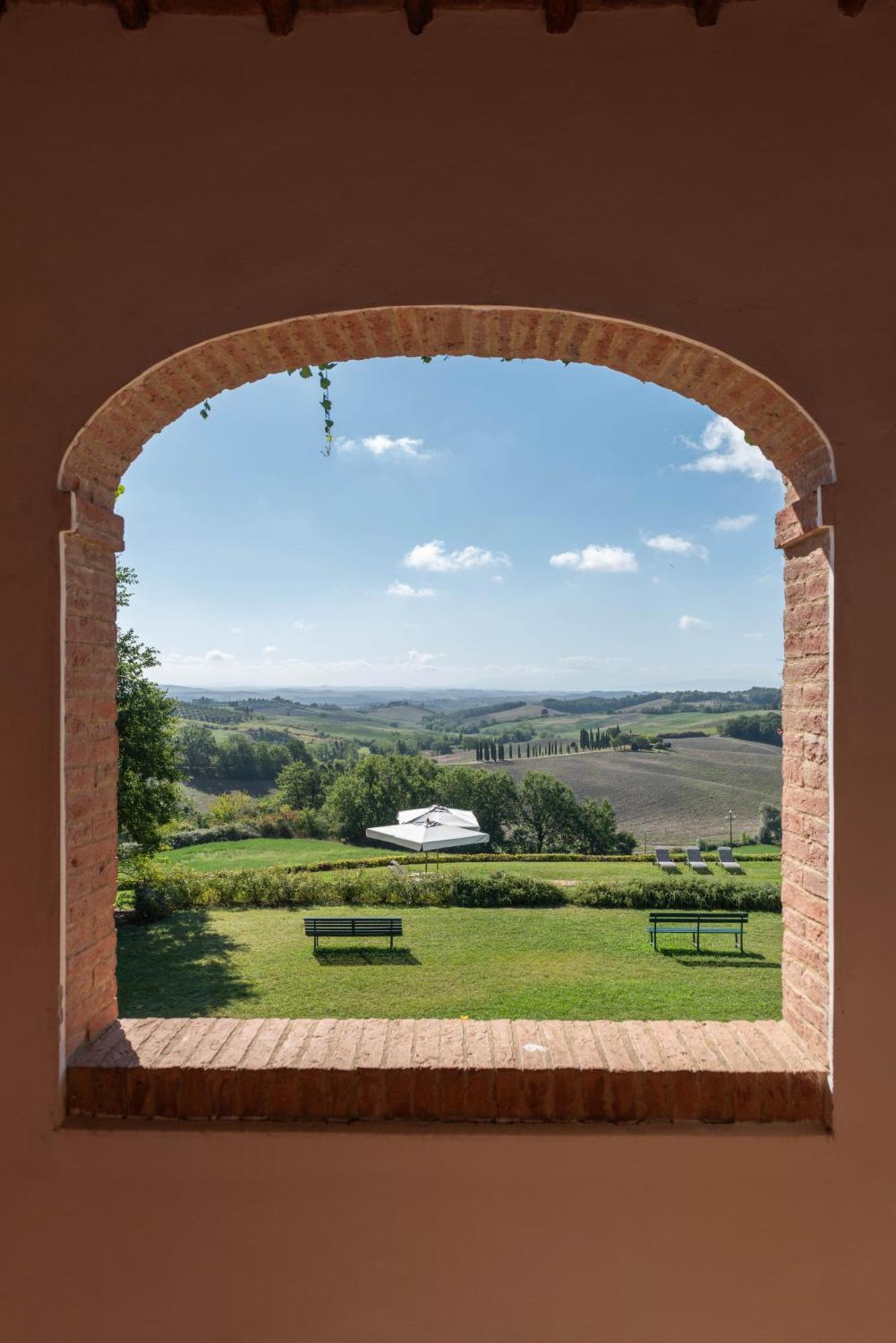 Villa Santa Virginia Siena Luaran gambar