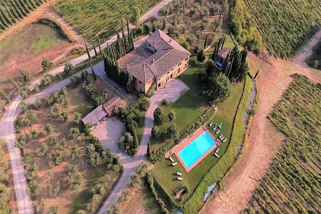 Villa Santa Virginia Siena Luaran gambar